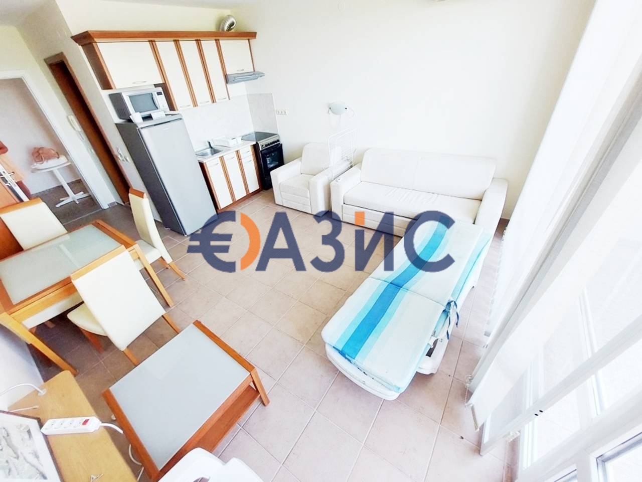 Квартира 36 м² Несебр, Болгария