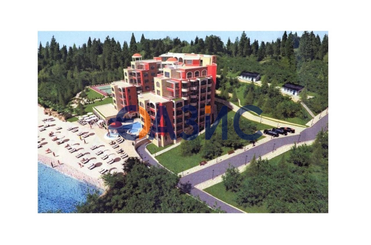 Квартира 2 спальни 69 м² Несебр, Болгария