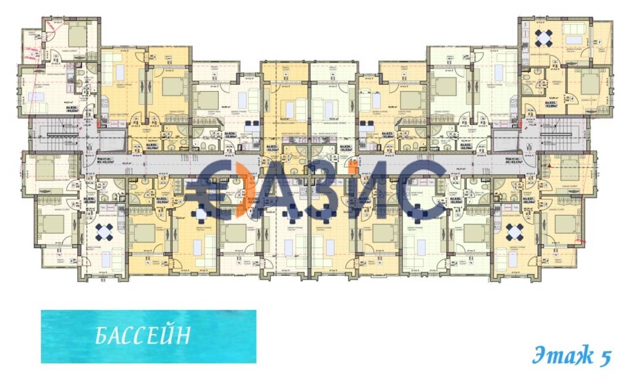 Mieszkanie 31 m² Nesebyr, Bułgaria