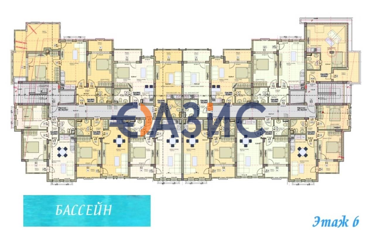 Mieszkanie 31 m² Nesebyr, Bułgaria