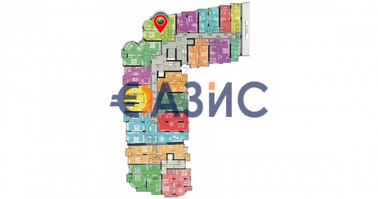 3х комнатные апартаменты в Бургасе (Болгария) за 72585 евро