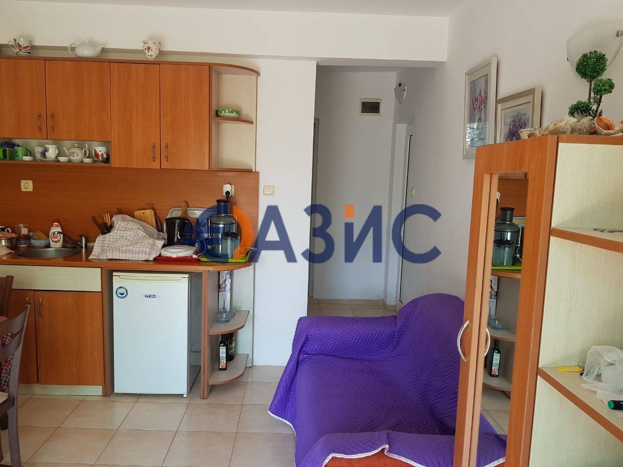 Квартира 2 спальни 48 м² Святой Влас, Болгария
