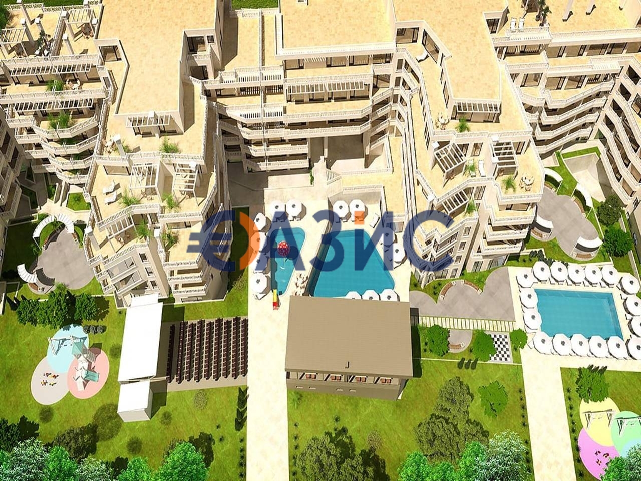 Apartamento 2 habitaciones 69 m² Burgas, Bulgaria