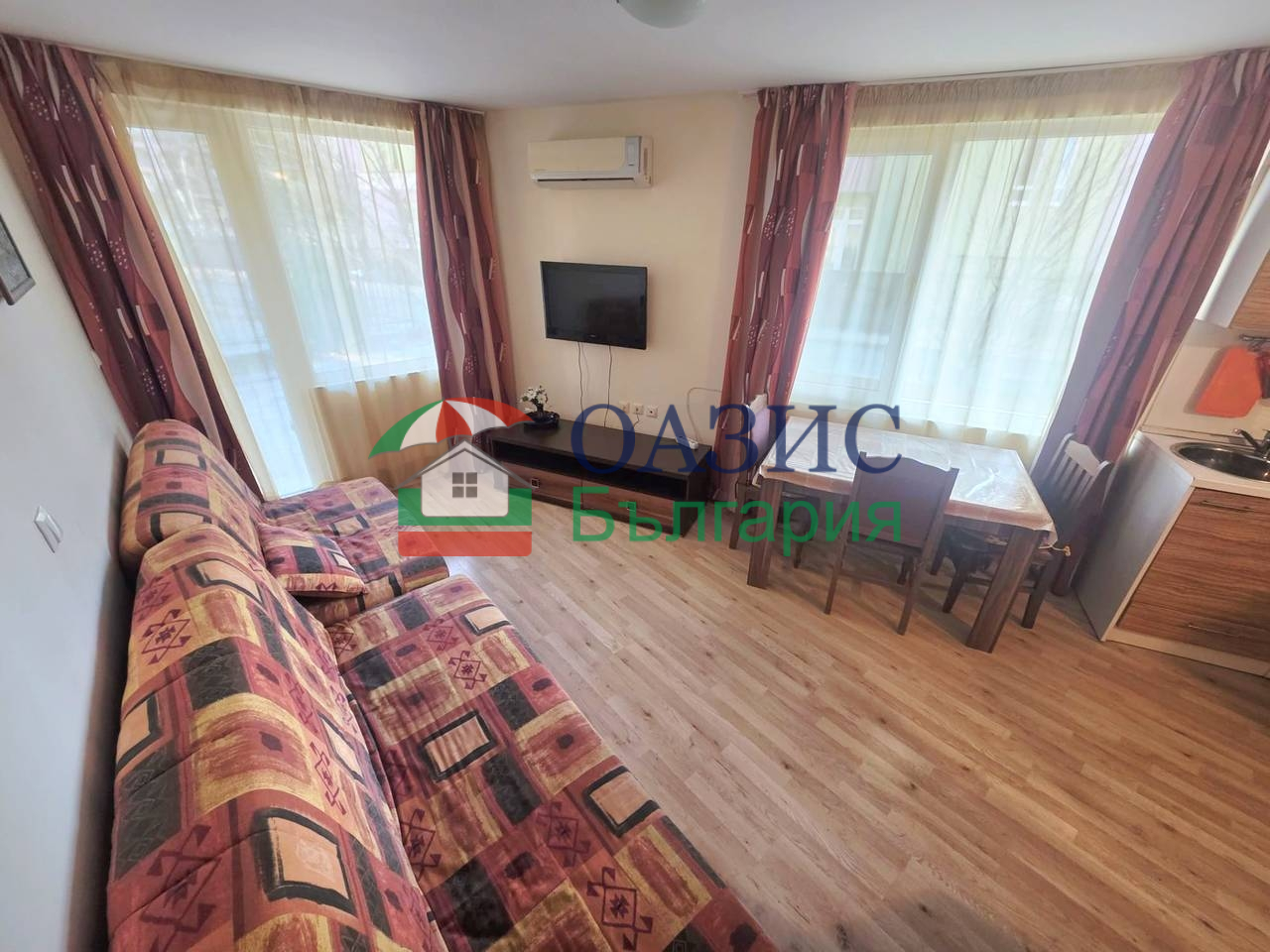 Квартира 29 м² Несебр, Болгария